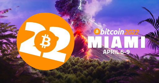 Bitcoin Miami 2022 event poster