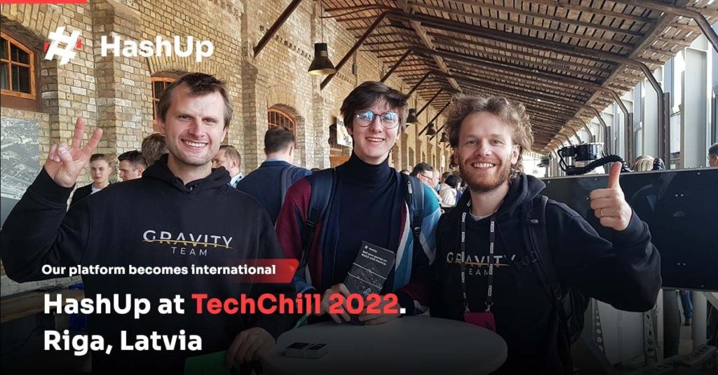 Gravity Team and HashUp at TechChill 2022