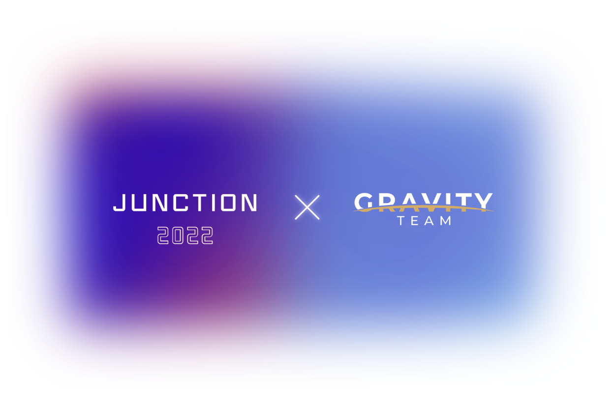 Junction 2022 Hackathon Challenge Partner Gravity Team - no bc