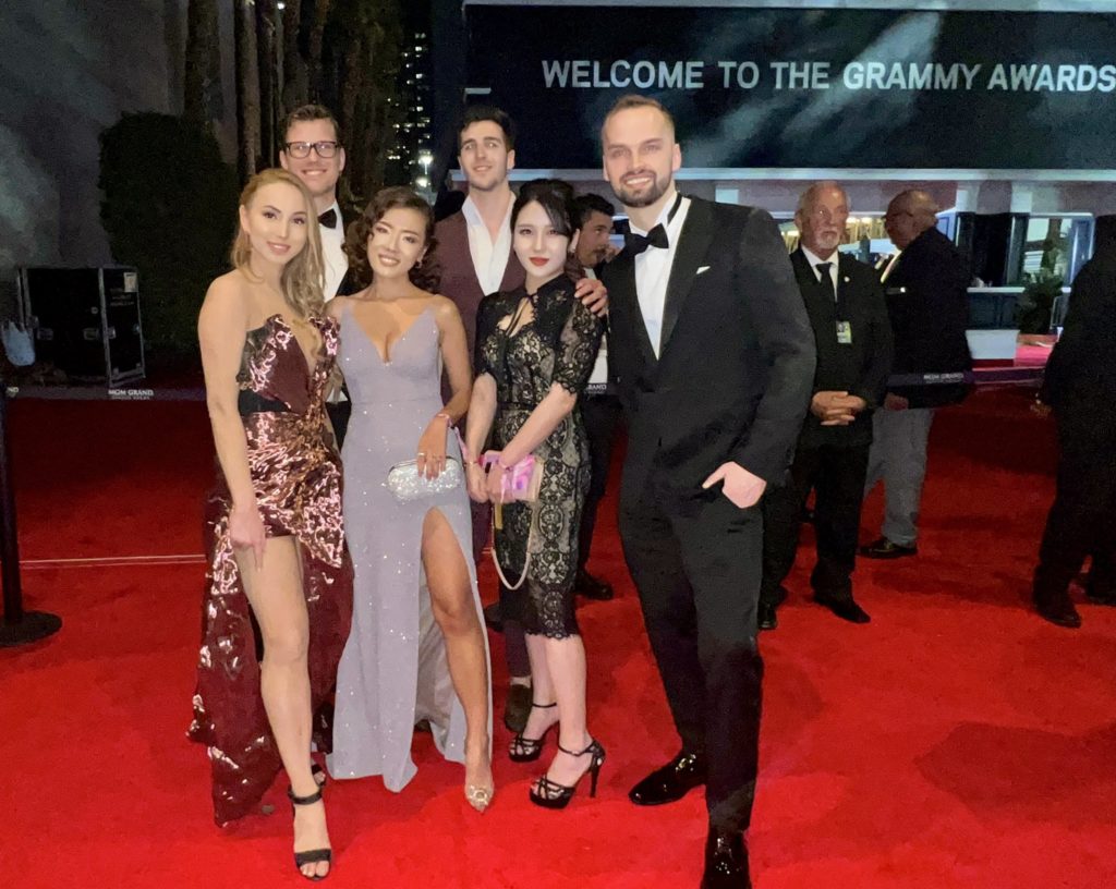 Gravity Team at the Grammy Awards